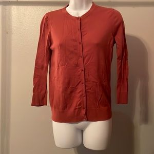 Ann Taylor LOFT Salmon Cardigan Size Small